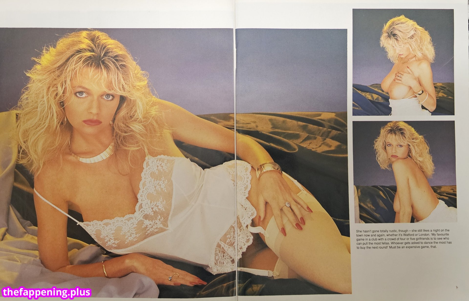 1980'S & Early 90'S Page 3 Girls / GlamourTeaJames / https: / mariawhittaker Nahá OnlyFans fotografie #4