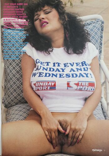 1980'S & Early 90'S Page 3 Girls