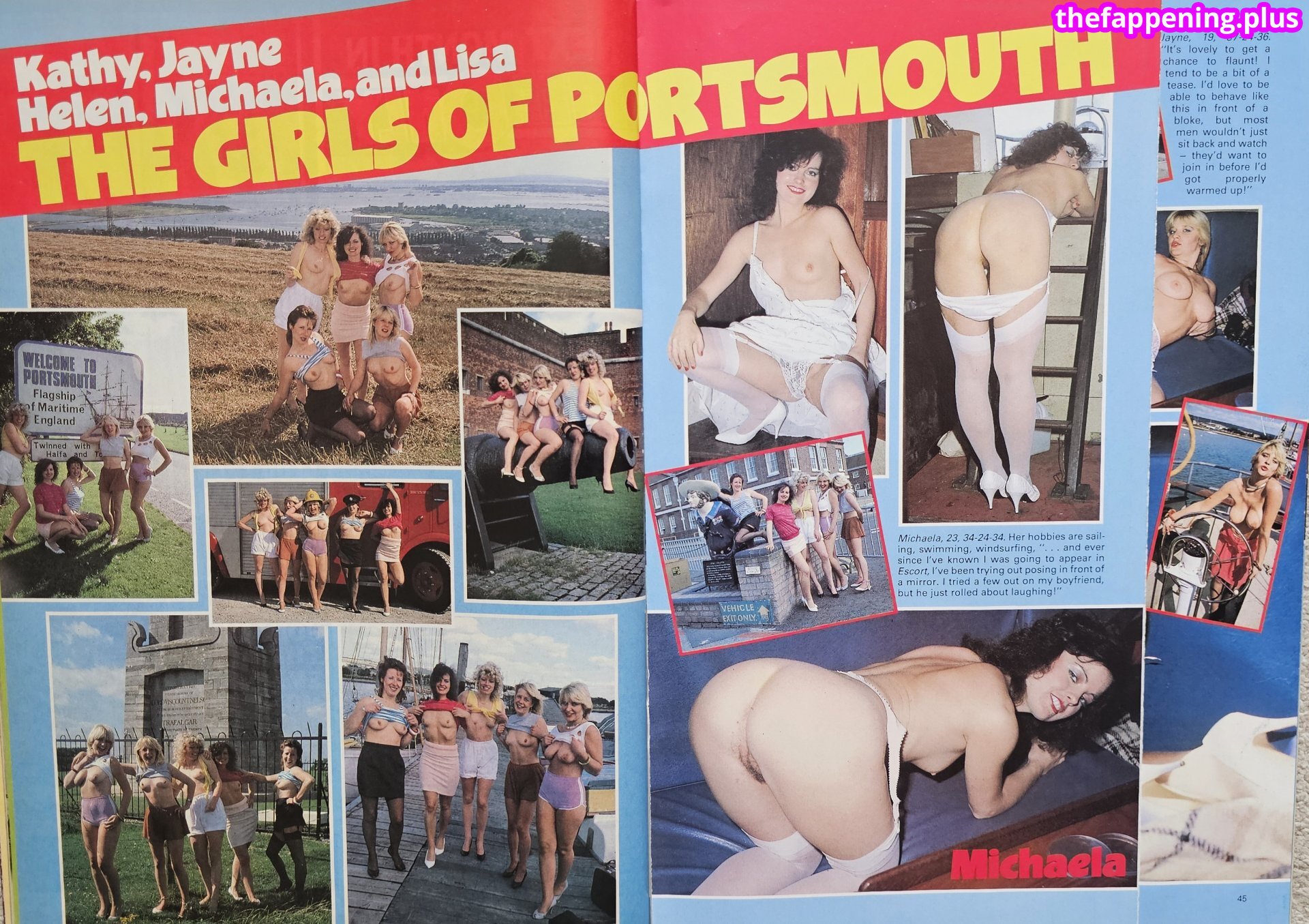 1980'S & Early 90'S Page 3 Girls / GlamourTeaJames / https: / mariawhittaker Foto OnlyFans Nua #869
