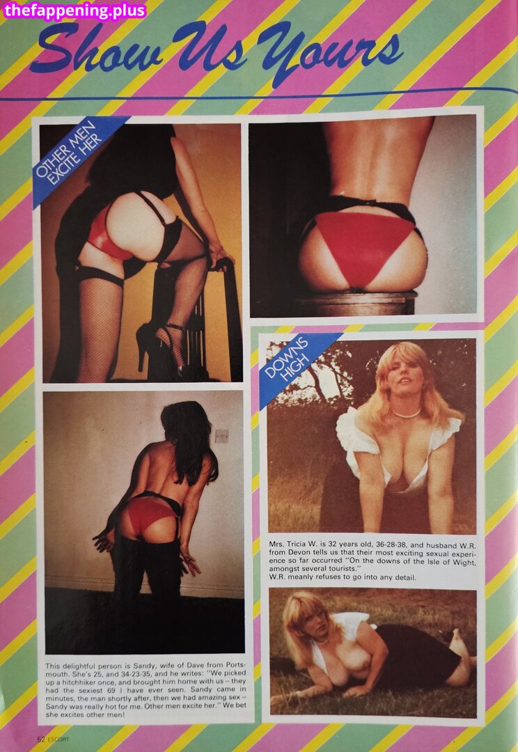 1980'S & Early 90'S Page 3 Girls / GlamourTeaJames / https: / mariawhittaker Фото оголеного OnlyFans #1150