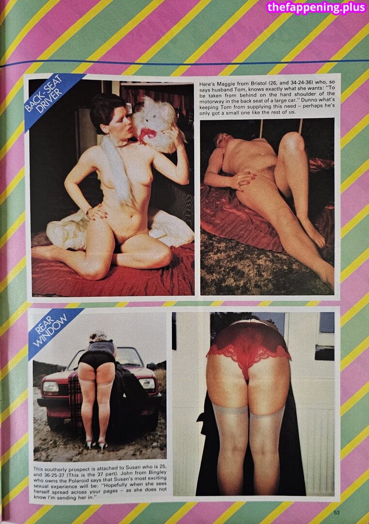 1980'S & Early 90'S Page 3 Girls / GlamourTeaJames / https: / mariawhittaker Fotografie OnlyFans Dezbrăcată #1151