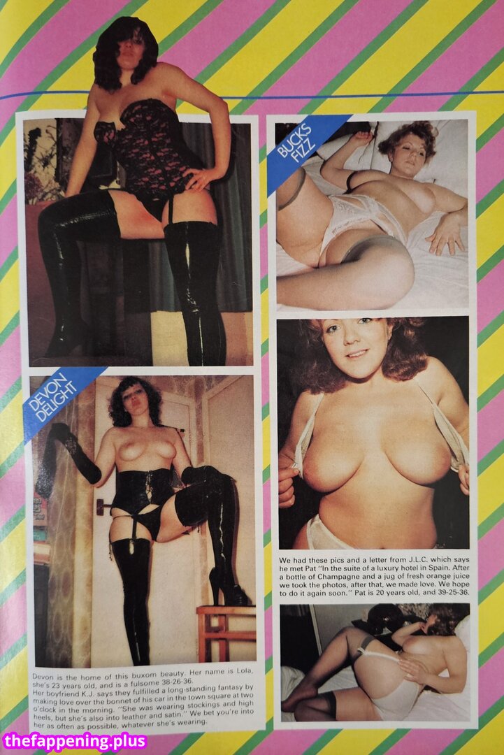 1980'S & Early 90'S Page 3 Girls / GlamourTeaJames / https: / mariawhittaker Foto OnlyFans Nua #1153