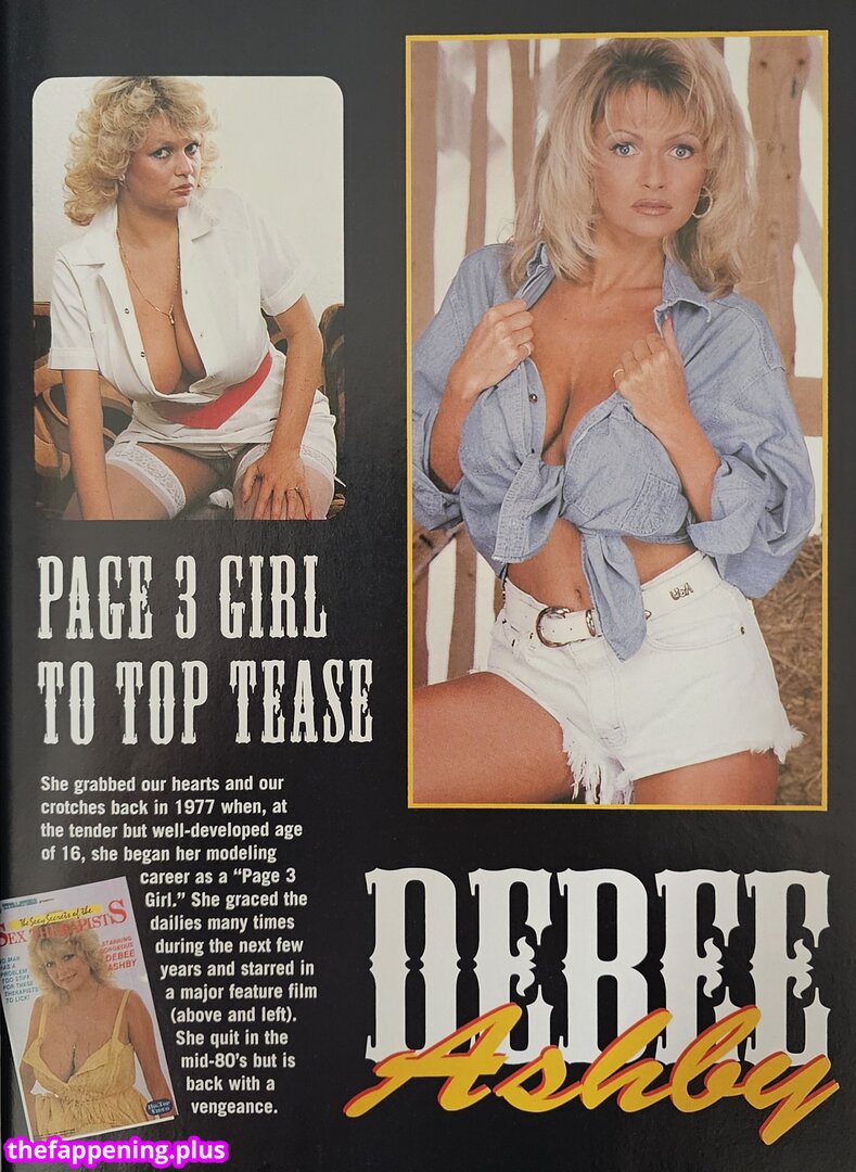 1980'S & Early 90'S Page 3 Girls / GlamourTeaJames / https: / mariawhittaker Fotografie OnlyFans Dezbrăcată #1946