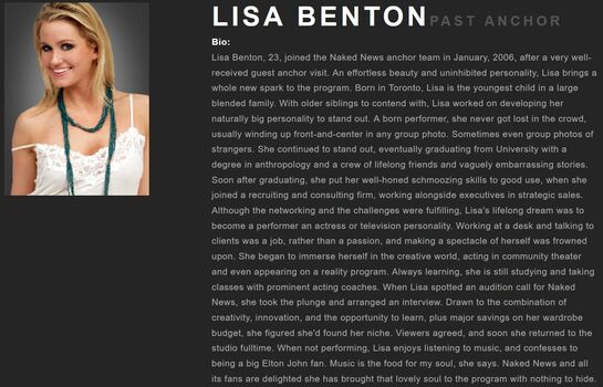Naked News Anchors Fanzone