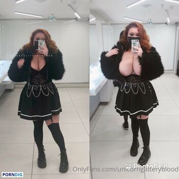 Unicorn Glittery Blood