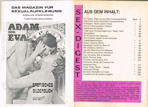 Vintage Erwachsenen Zeitschriften