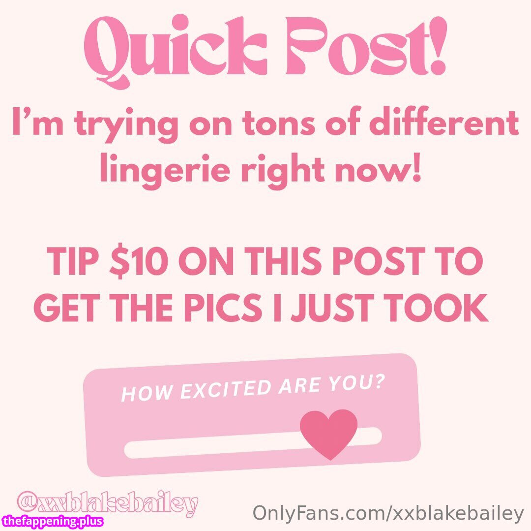 xxblakebailey Fotografie OnlyFans Dezbrăcată #4